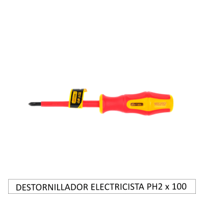 DESTORNILLADOR ELECTRICISTA PH2 x 100 mm