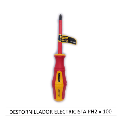 DESTORNILLADOR ELECTRICISTA PH2 x 100 mm