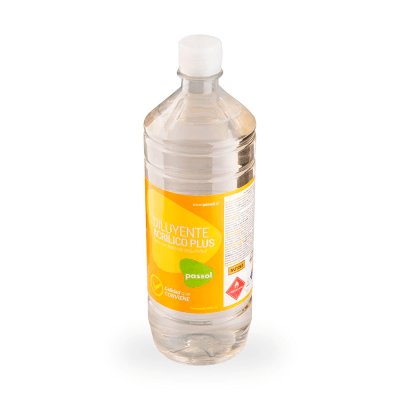 Diluyente Acrilico Plus Botella x Litro