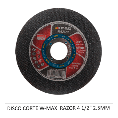 Disco corte Metal 4.1/2
