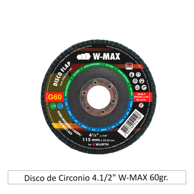 Disco de Circonio 4.1/2