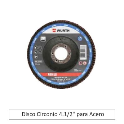 Disco Circonio 4.1/2