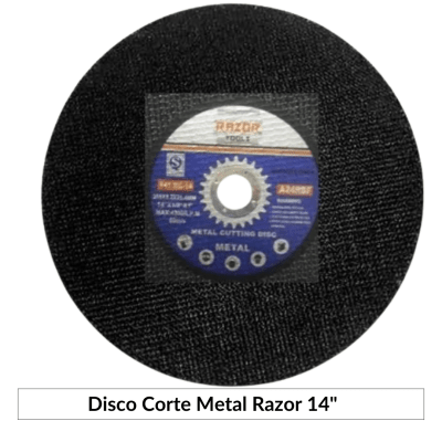 Disco Corte Metal Razor 14