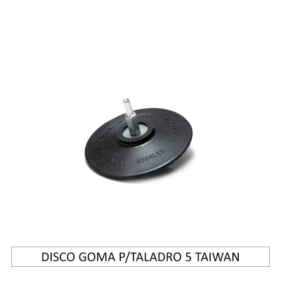 DISCO GOMA P/TALADRO 5