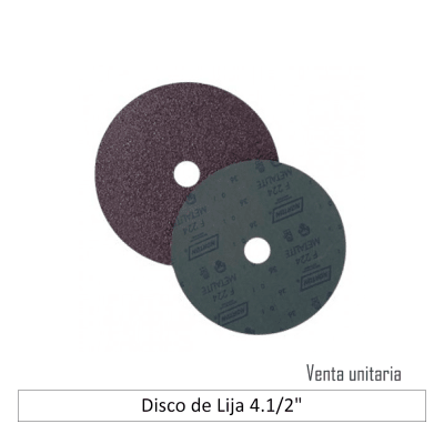 Disco de lija 4.1/2