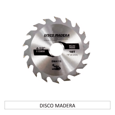 DISCO MADERA