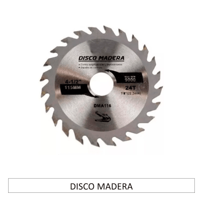 DISCO MADERA