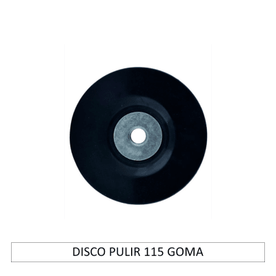 DISCO PULIR 115MM GOMA
