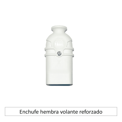 Enchufe hembra volante reforzado