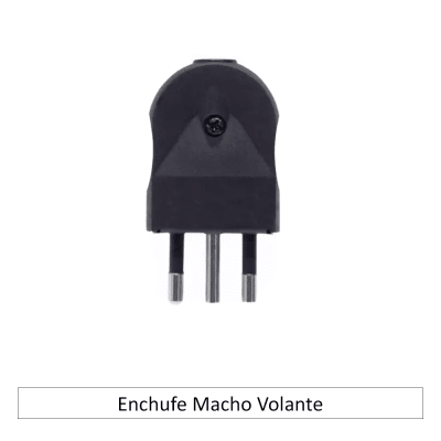 Enchufe Macho Volante