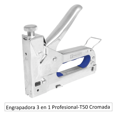 Engrapadora 3 en 1 Profesional -T50 Cromada