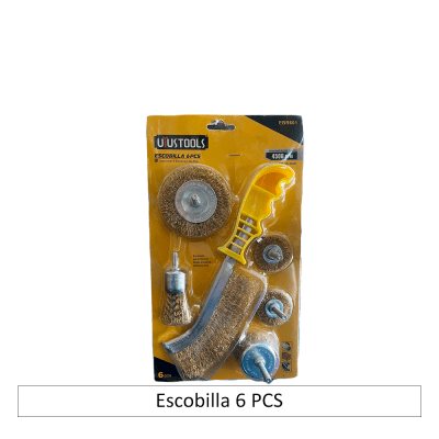 ESCOBILLA JUEGO 6 PCS