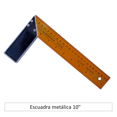 Escuadra metálica 10