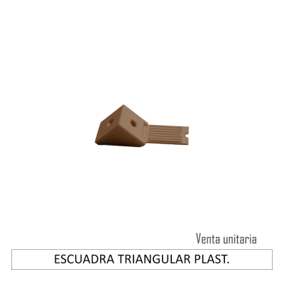ESCUADRA TRIANGULAR PLASTICA