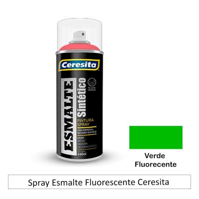 Spray Esmalte Fluorescente Ceresita