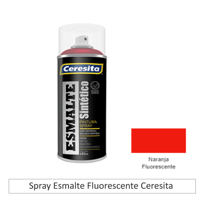 Spray Esmalte Fluorescente Ceresita