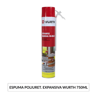 Espuma de Poliuretano Expansiva  Grande Wurth Super Oferta