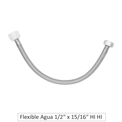 FLEXIBLE 1/2 x 15/16 HI HI 35 cms para Estanque