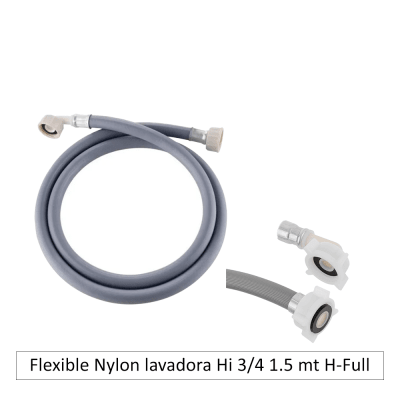 Flexible Nylon lavadora Hi 3/4