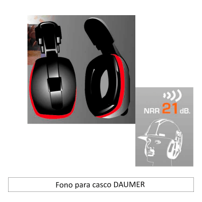 Fono para casco DAUMER