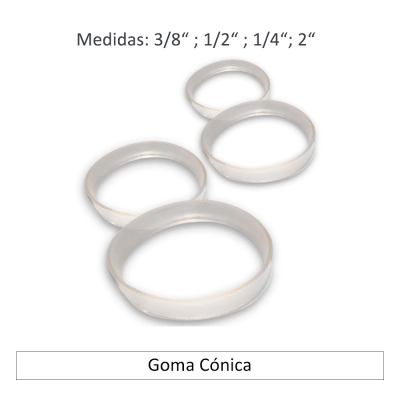 GOMA CONICA