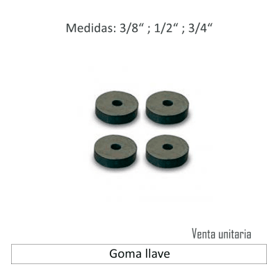 Goma llave