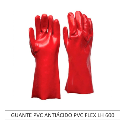 Guante Antiácido PVC FLEX LH 600