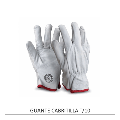 GUANTE CABRITILLA TALLA 10 sin Forro