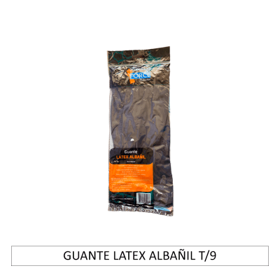 GUANTE LATEX ALBAÑIL
