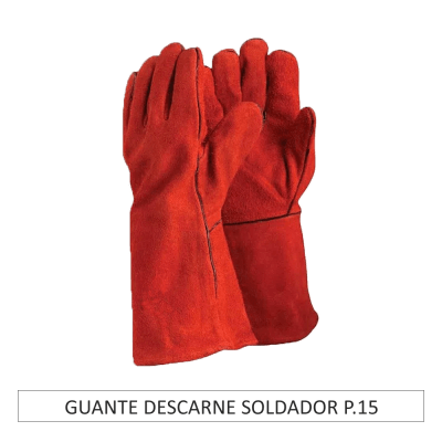 GUANTE DESCARNE SOLDADOR P.15 L-300