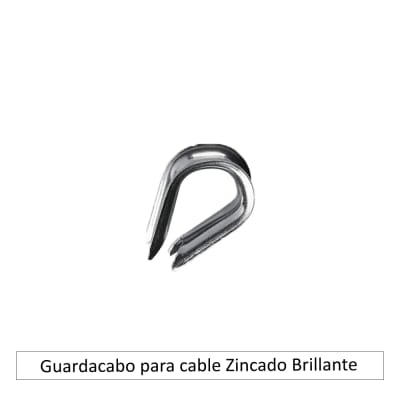 Guardacabo para cables de acero