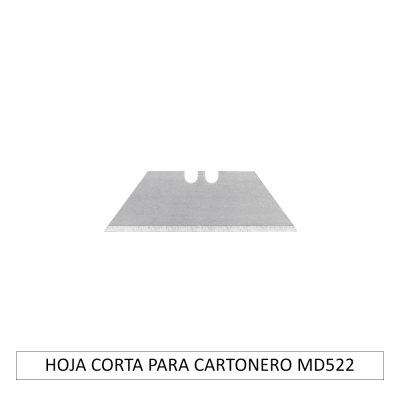 Hoja corta para cartonero MD522