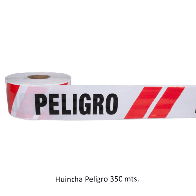 Huincha Peligro 350 mts. Cinta Peligro