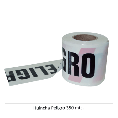 Huincha Peligro 350 mts. Cinta Peligro