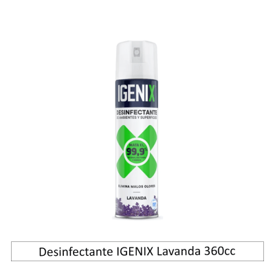 Desinfectante IGENIX Lavanda 360cc