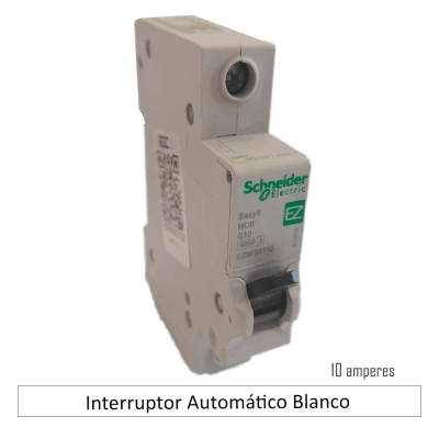Interruptor Automático Blanco