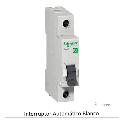 Interruptor Automático Blanco