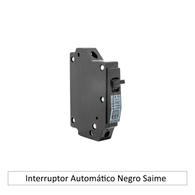 Interruptor Automático Negro Saime