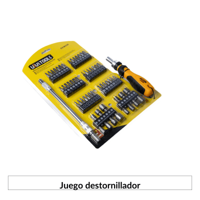 Juego destornillador