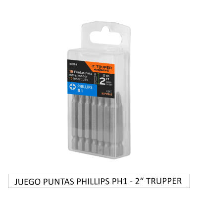 Juego de Puntas Phillips PH1 - 2