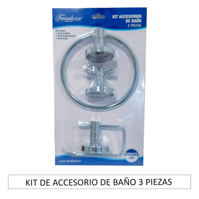 Kit de Accesorio de Baño 3 piezas