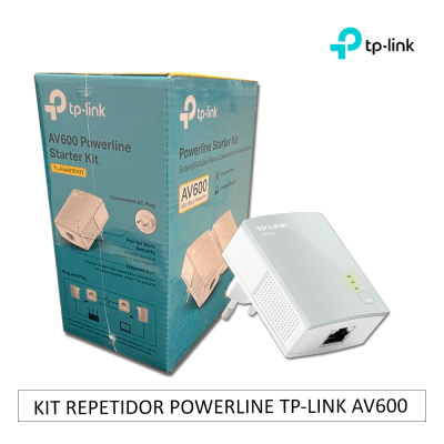 KIT REPETIDOR POWERLINE TP-LINK AV600