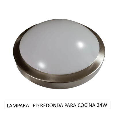 LAMPARA LED REDONDA PARA COCINA 24W