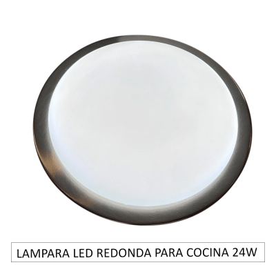 LAMPARA LED REDONDA PARA COCINA 24W