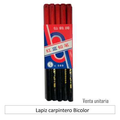 Lapiz carpintero Bicolor