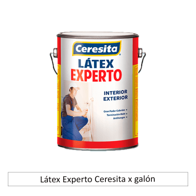Latex Experto Ceresita x Galon
