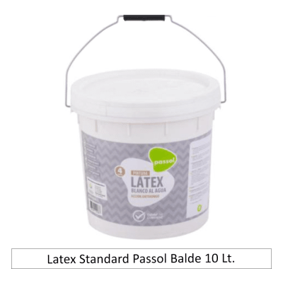 Latex Standard Passol Balde 10 Lt.