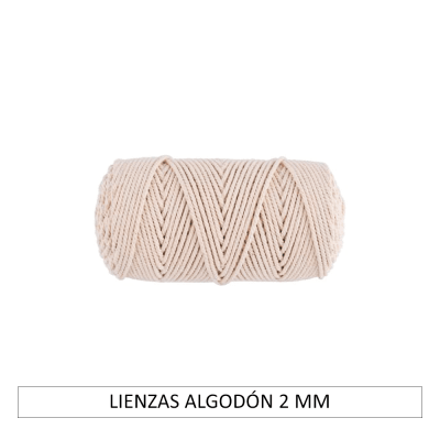 LIENZAS ALGODON 2 MM.