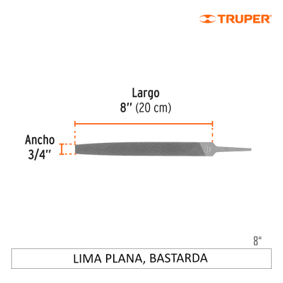 LIMA PLANA, BASTARDA