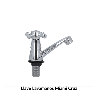 Llave Lavatorio Cruz